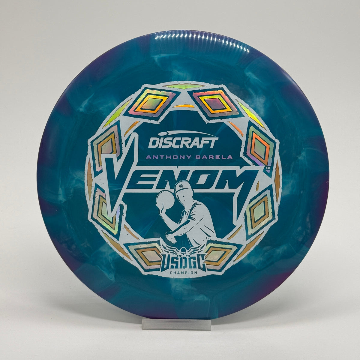 Used | Discraft Venom | ESP Swirl | 2025 Anthony Barela USDGC Champion