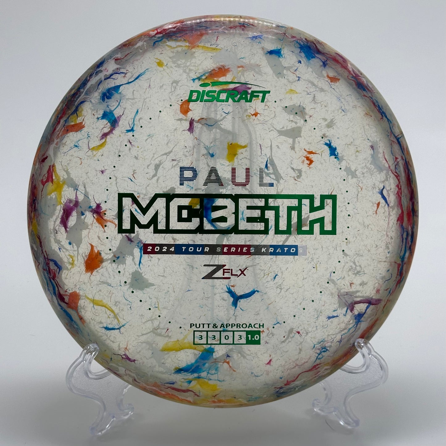 Discraft Kratos | Jawbreaker ZFLX Paul McBeth 2024 Tour Series