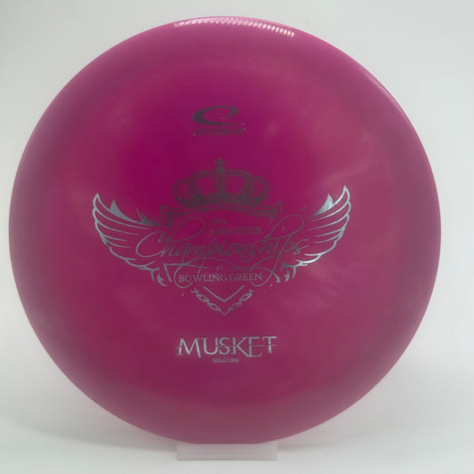 Latitude 64 Musket | Gold Line | Large Crest | 2019 Amateur Championships at Bowling Green
