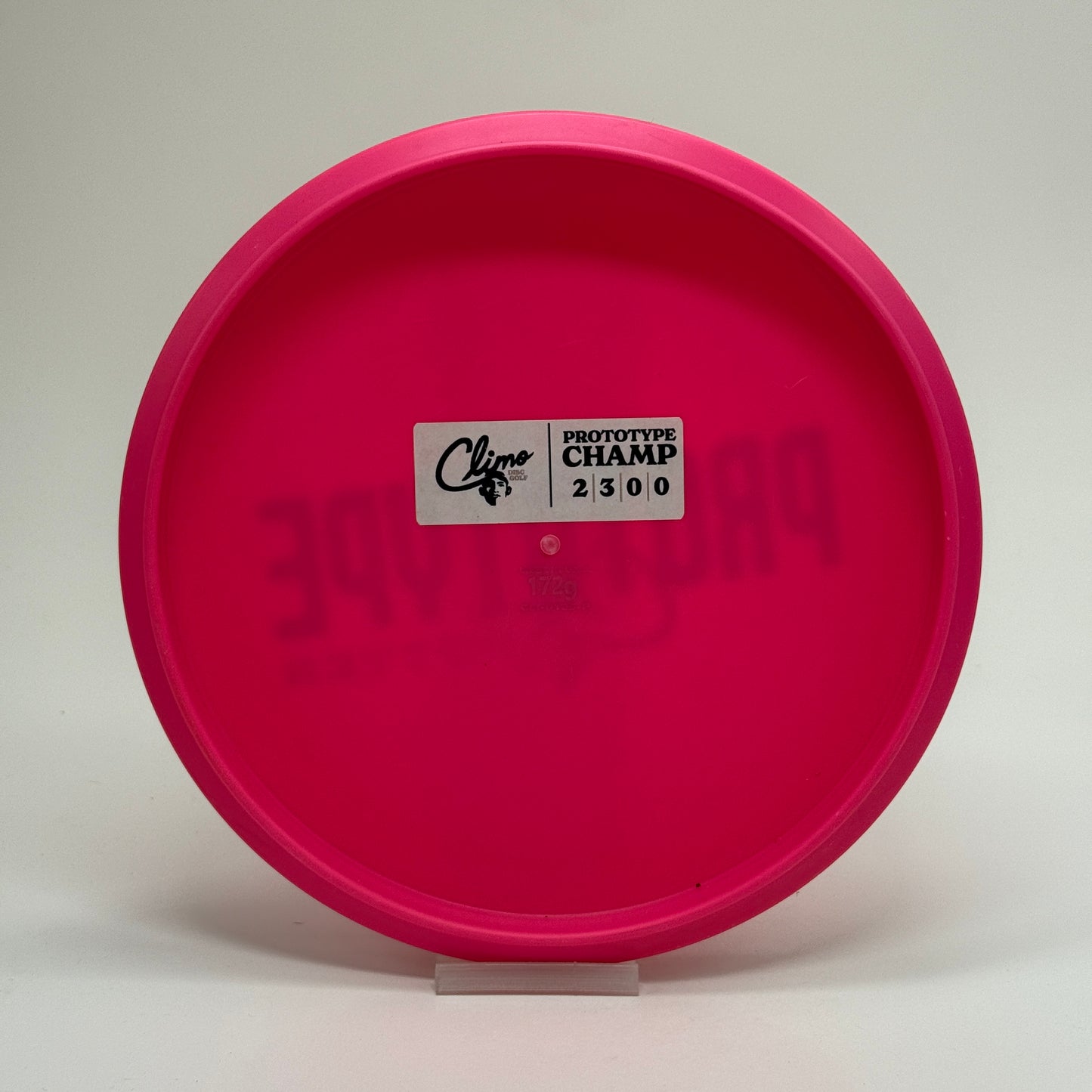 Used | Climo Disc Golf Champ | Trophy Line | Prototype