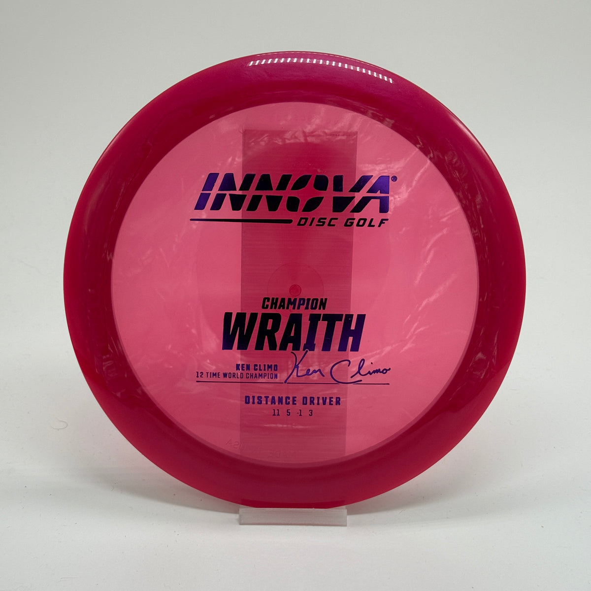 Used | Innova Wraith | Champion | Ken Climo 12x World Champion