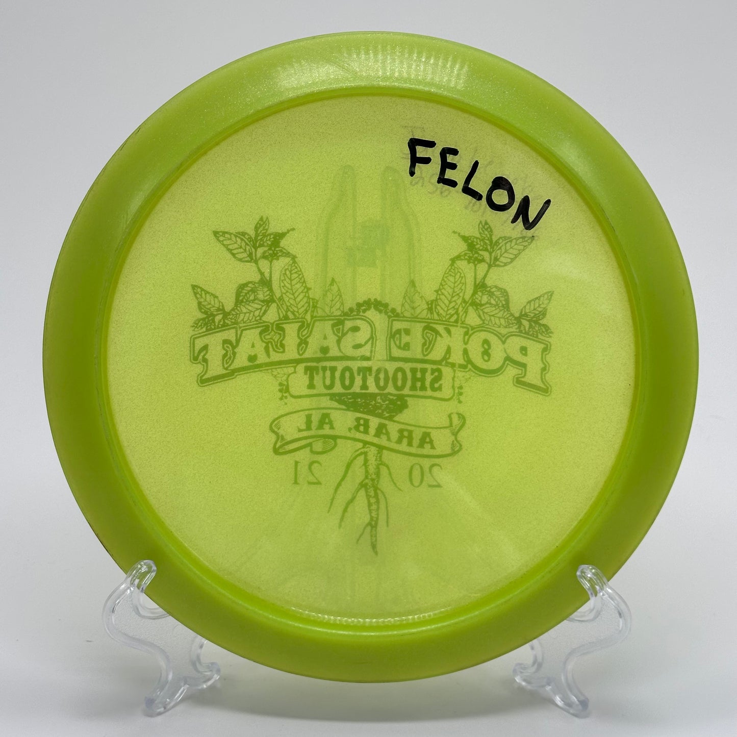 Dynamic Discs Felon | Lucid-X Glimmer "Poke Salut Shootout 2021"