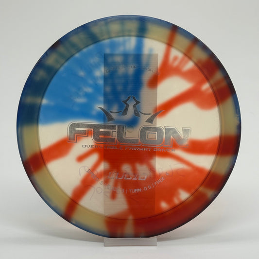 Dynamic Discs Felon | Lucid | USA Flag Dye