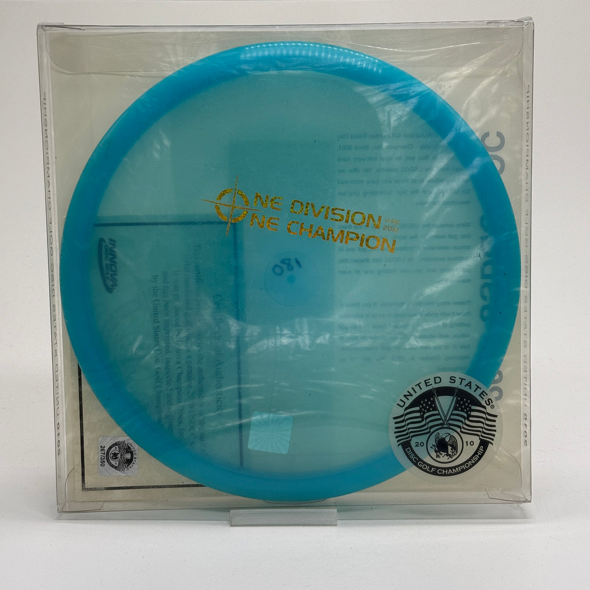 Used | Innova Roc | Champion | USDGC 2010 #267/350 Sealed