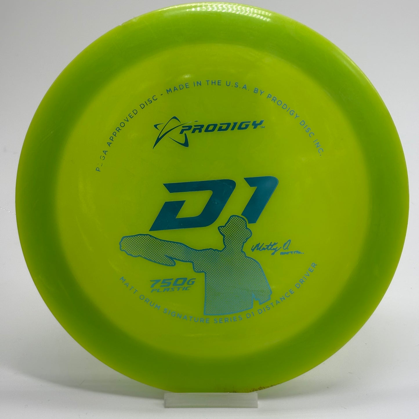 Prodigy D1 | 750g | Matt Orum 2019 Signature Series