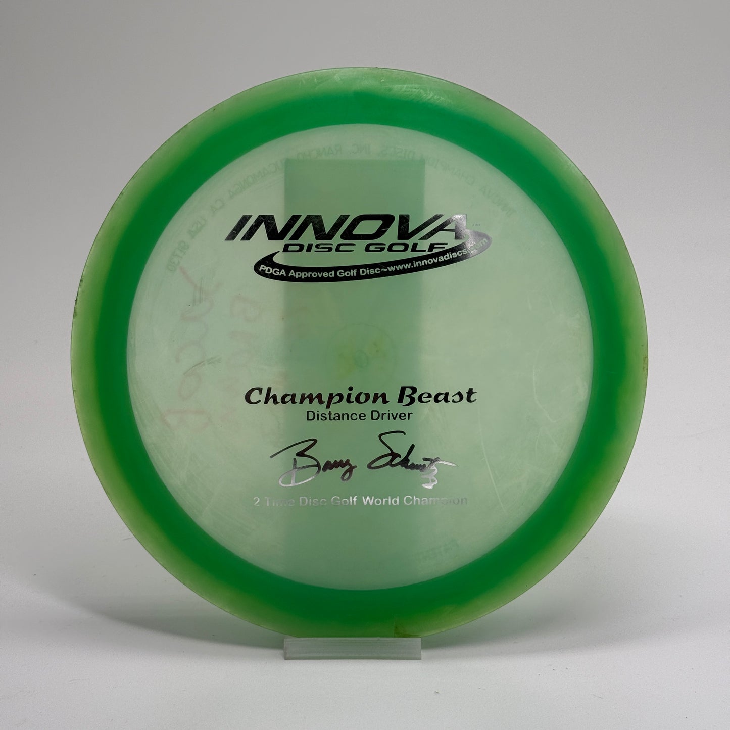 Used | Innova Beast | Champion | Barry Schultz 2x World Champion | PFN Patent