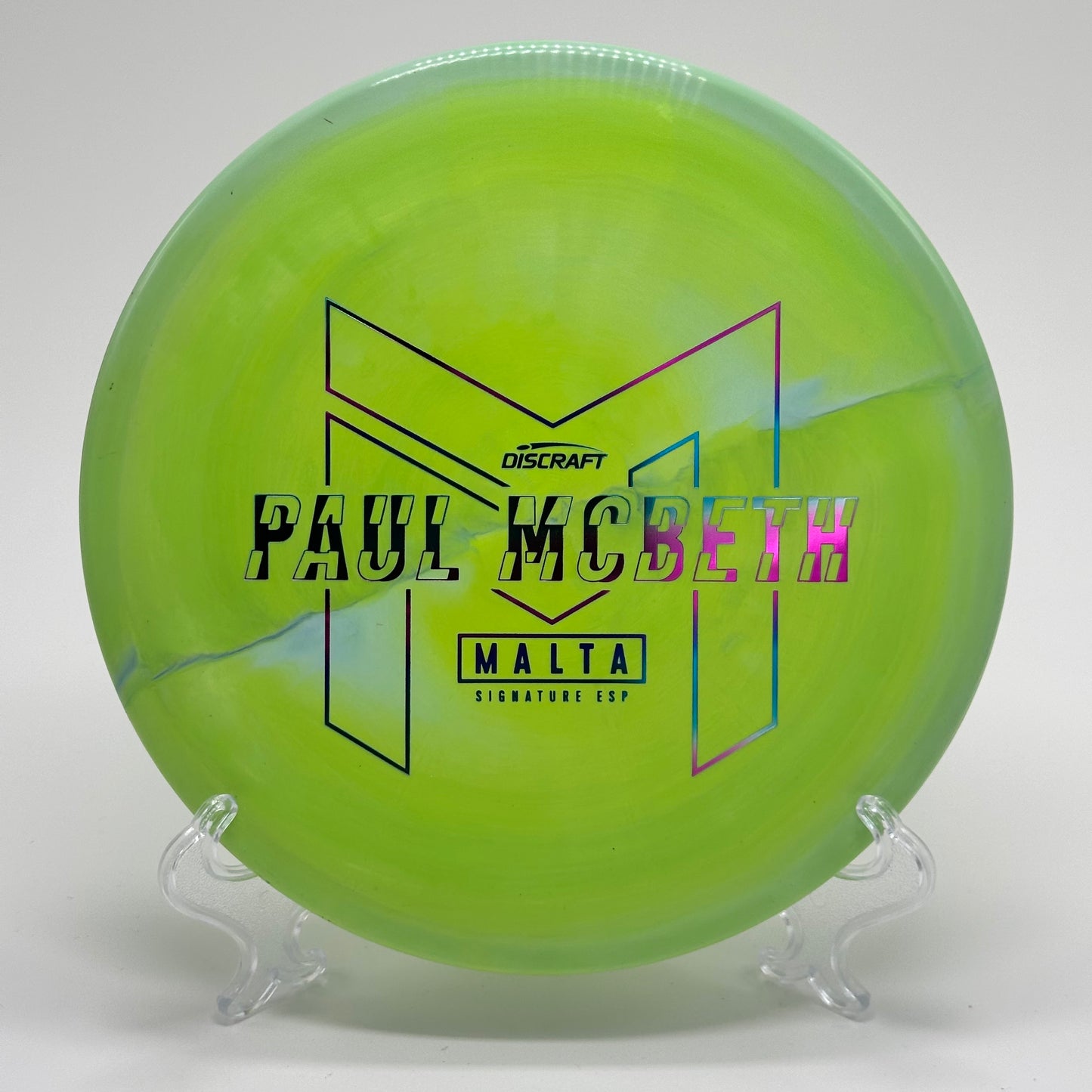 Discraft Malta | Signature ESP Swirl Paul McBeth Line