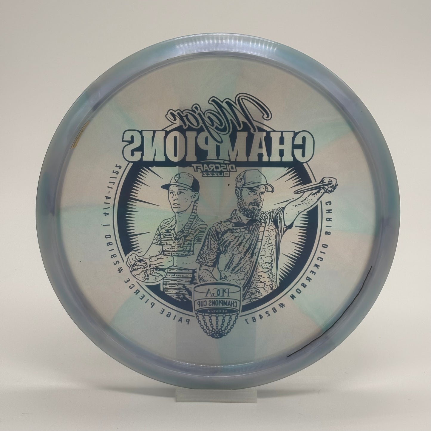 Discraft Buzzz | Z Swirl | Major Champions Chris Dickerson Paige Pierce 2022