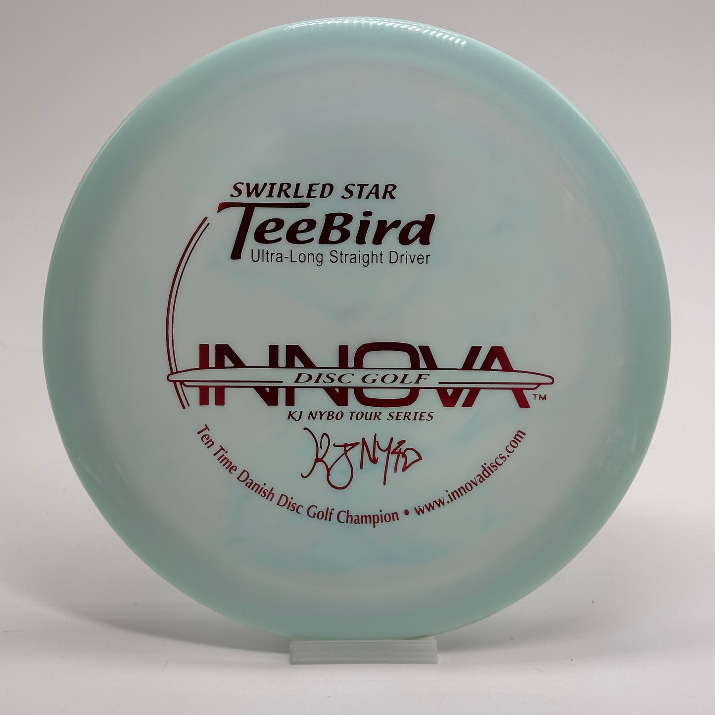 Innova Teebird | Swirled Star | KJ Nybo Ten Time Danish Champion 10x | Penned