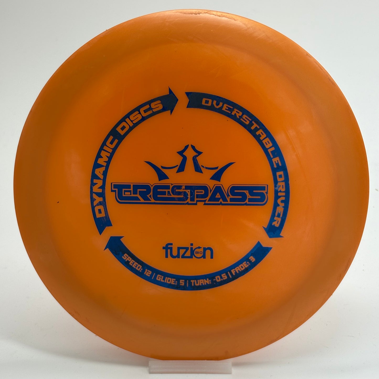 Used | Dynamic Discs Trespass | Bio Fuzion