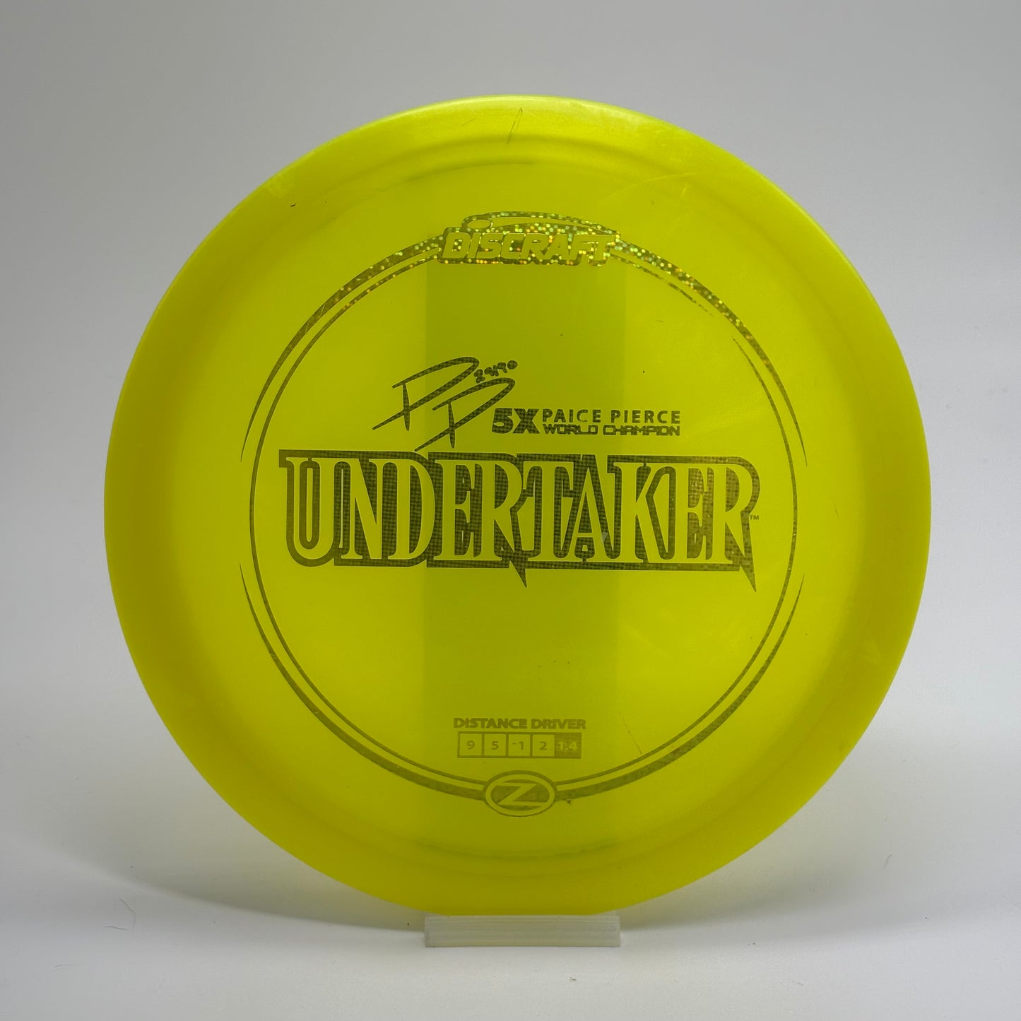 Used | Discraft Undertaker | Z Paige Pierce 5x World Champion