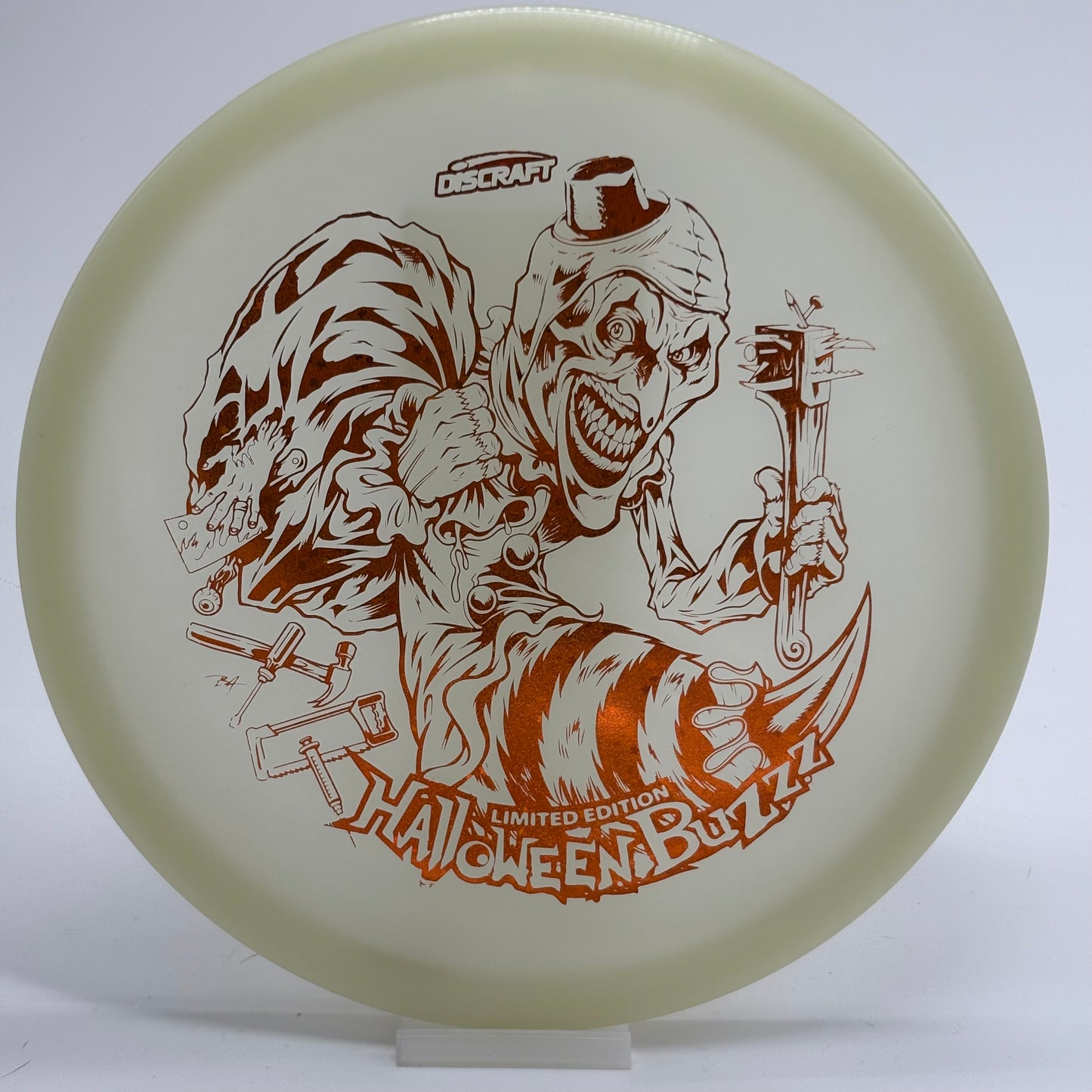 Discraft Buzzz | Mega Glo | Halloween 2025 The Terrifier