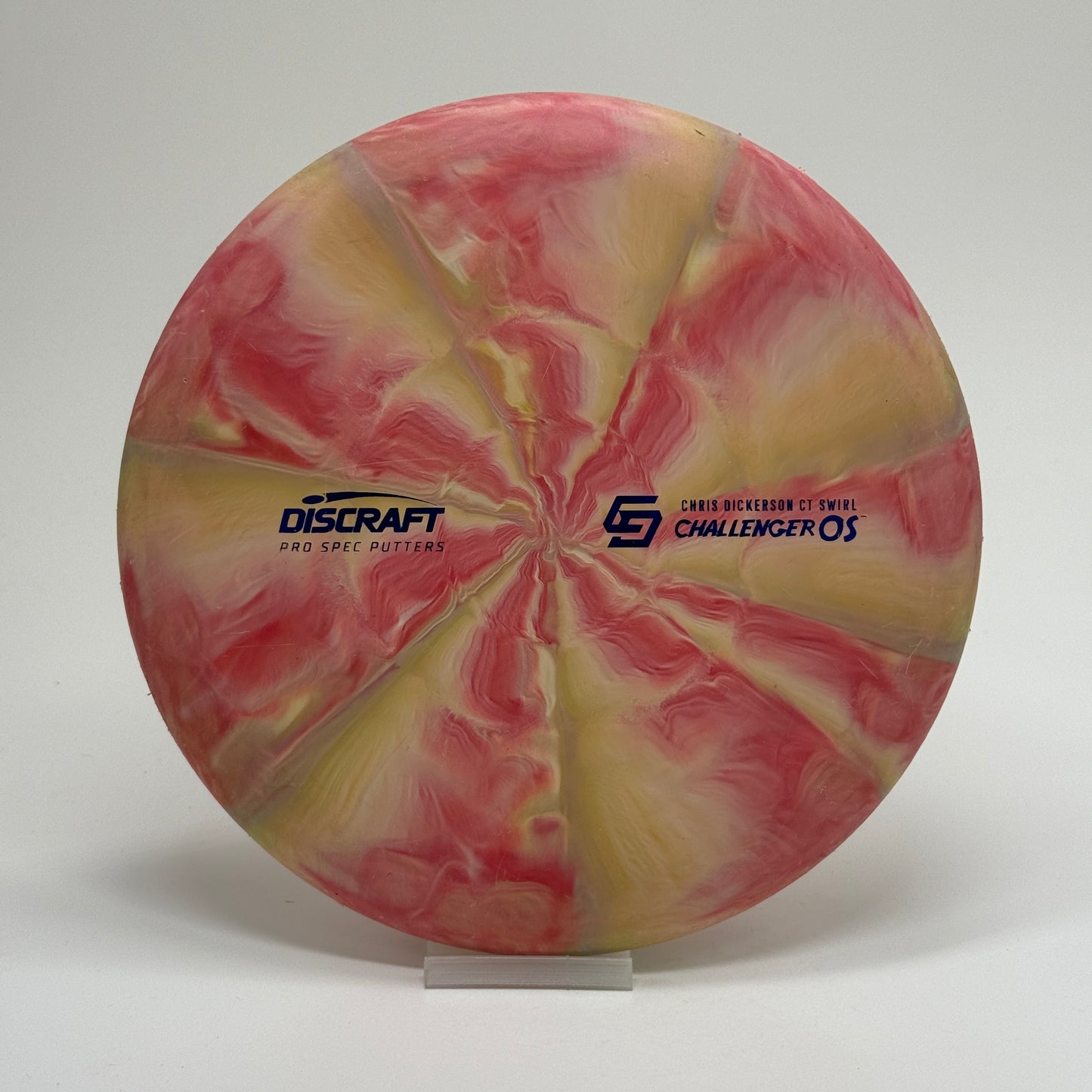 Used | Discraft Challenger OS | CT Swirl | Chris Dickerson