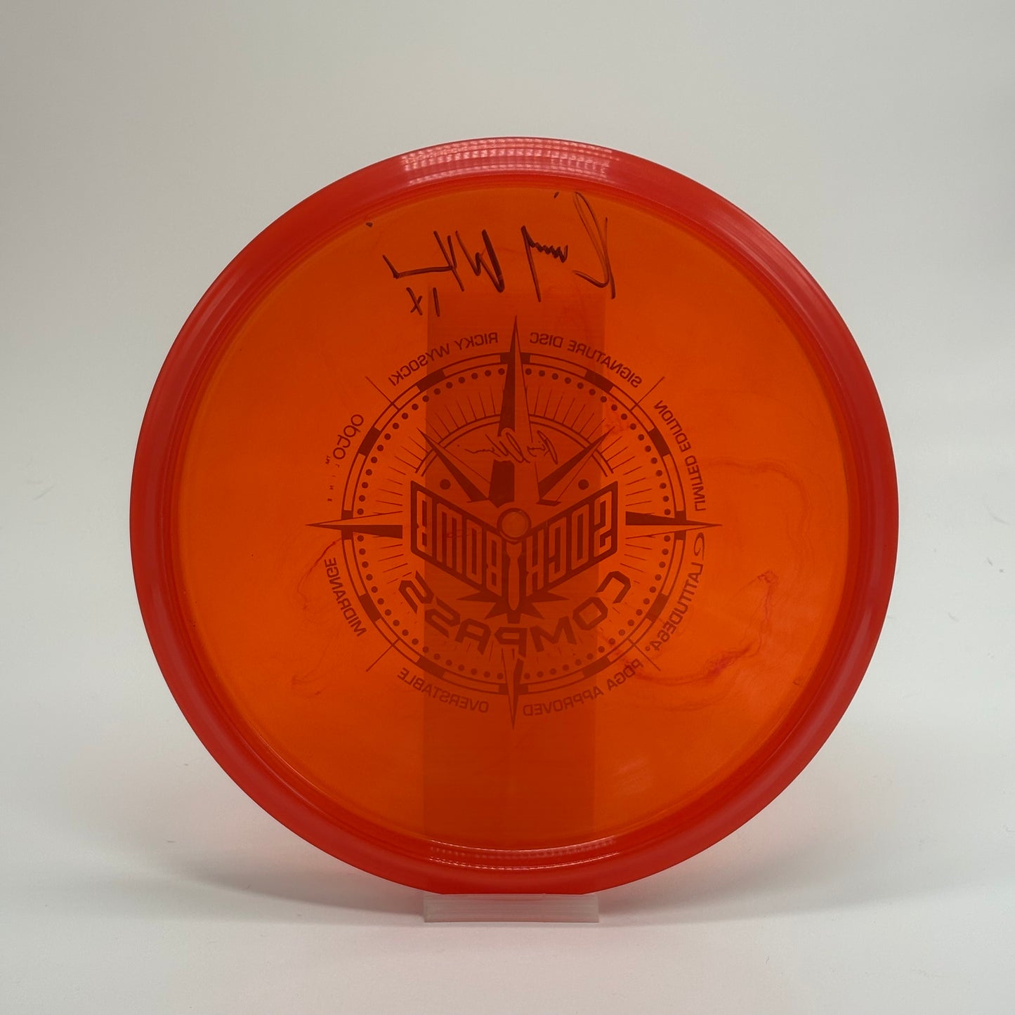 Latitude 64 Compass | Opto | Ricky Wysocki Signature Signed 1x World Champion