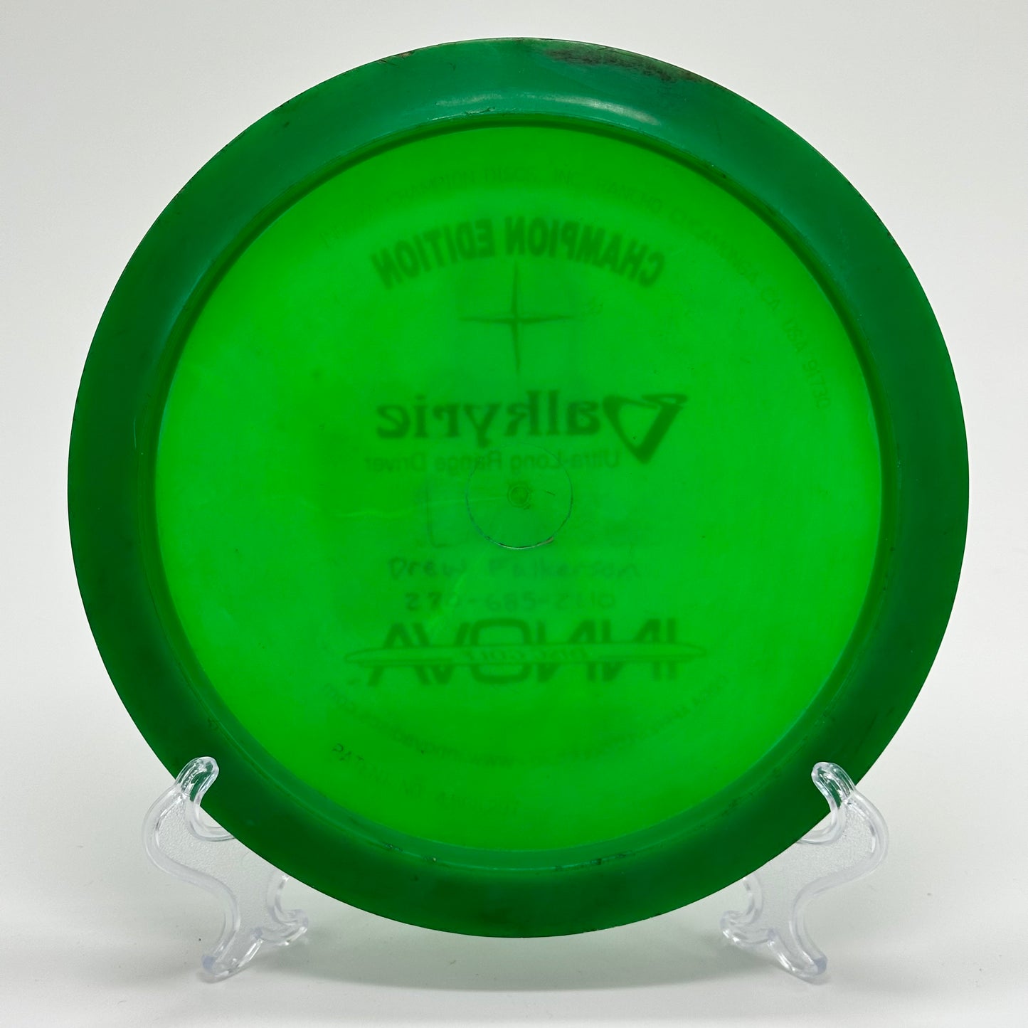 Innova Valkyrie | CE Champion Edition PFN Patent