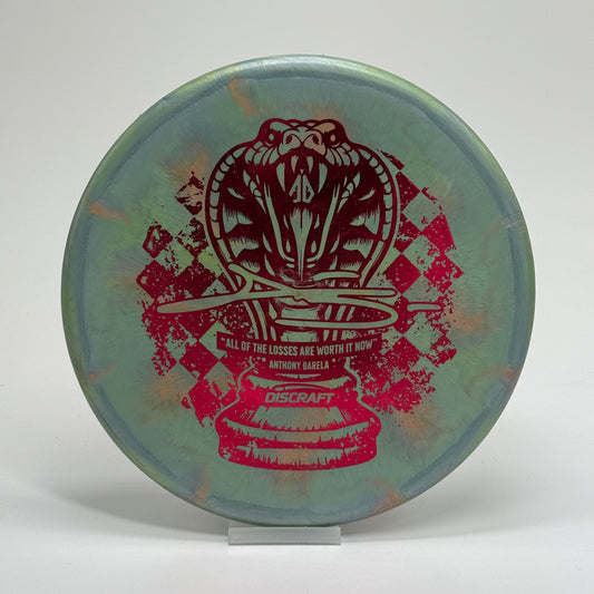 Used | Discraft Zone | Colorshift Titanium Swirl Ti | 2024 Anthony Barela Chess.com Champion