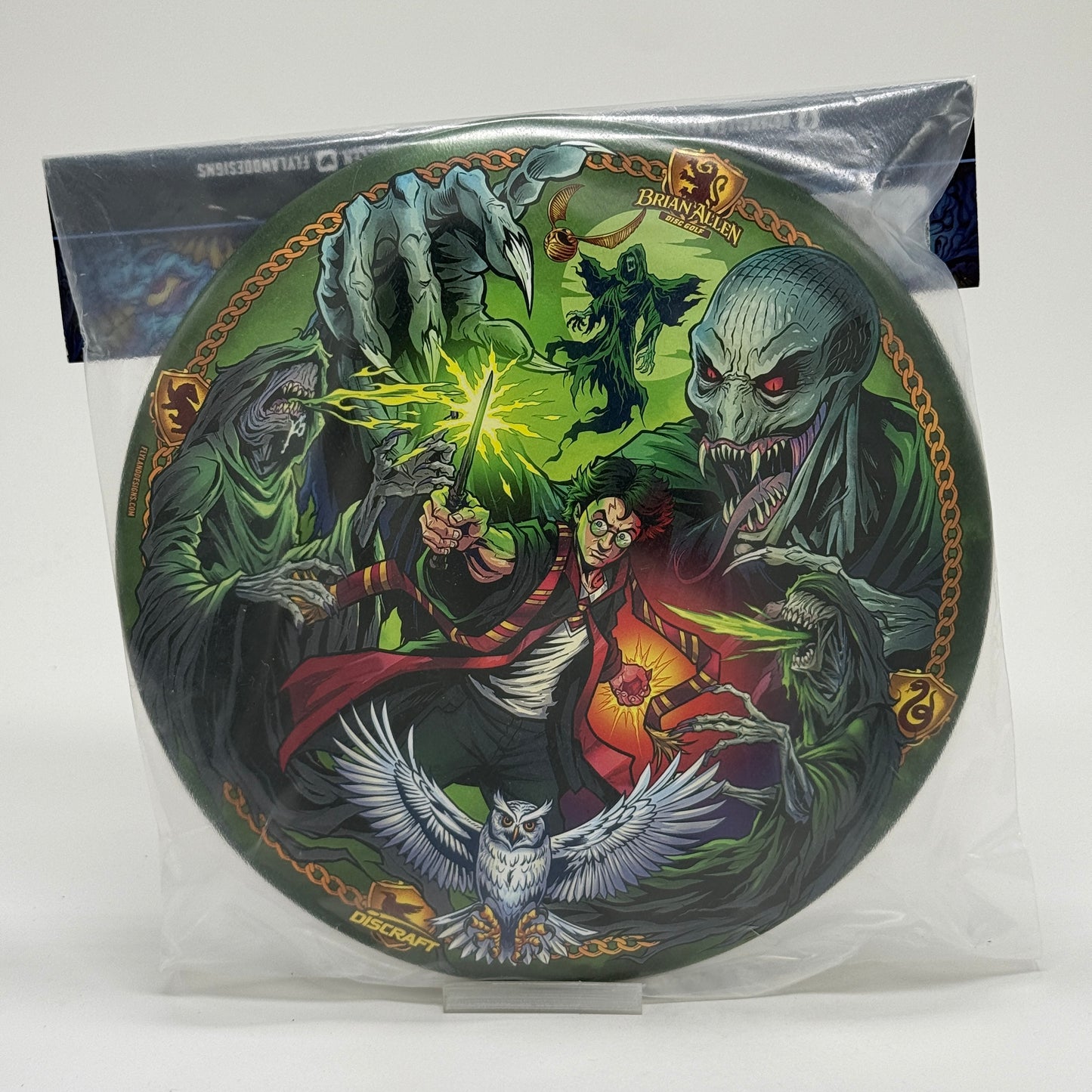 Used | Discraft Buzzz | Super Color ESP | Harry Potter Parody By Brian Allen Flyland Designs