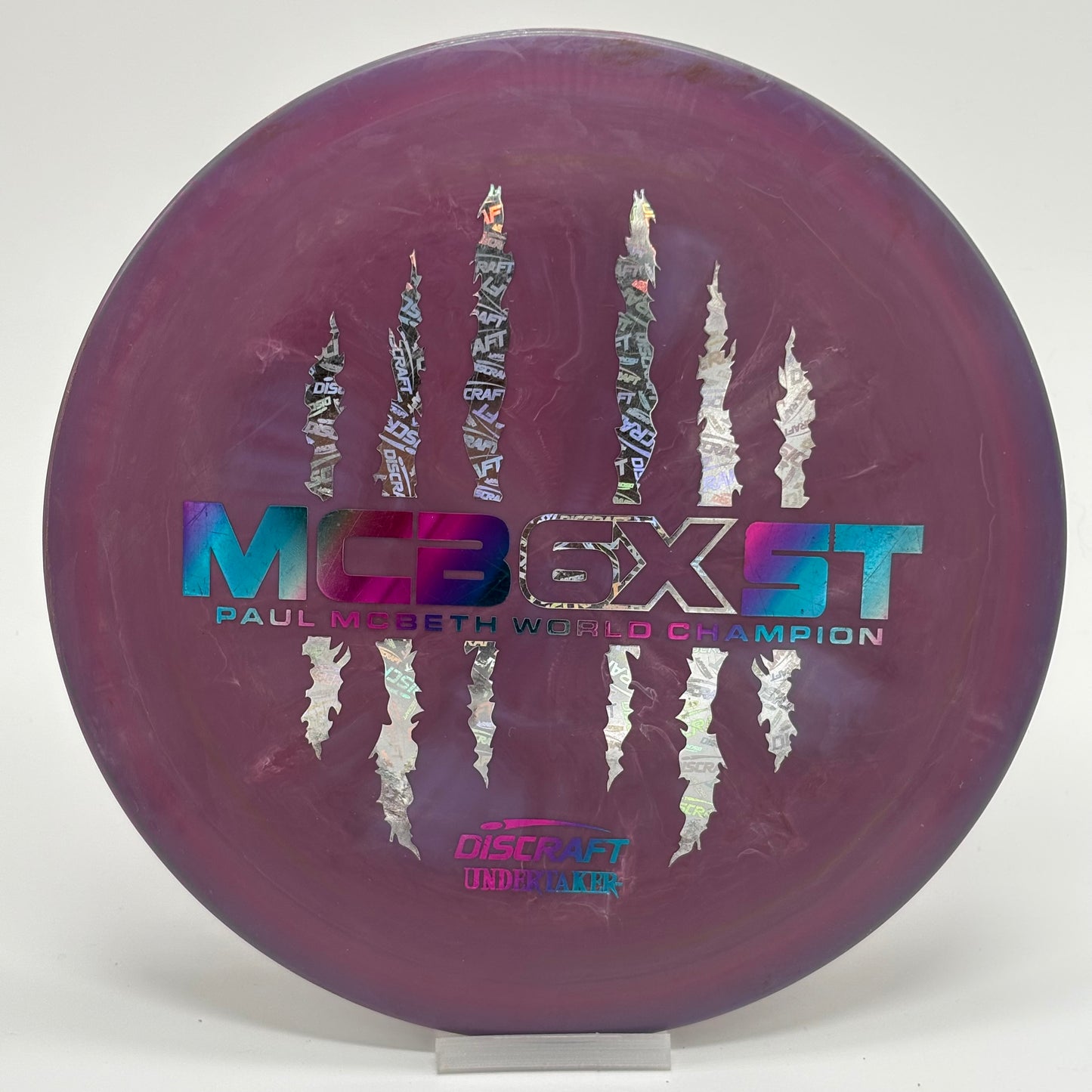 Used | Discraft Undertaker | ESP | MCB6XST Paul McBeth 6x World Champion 6 Claw