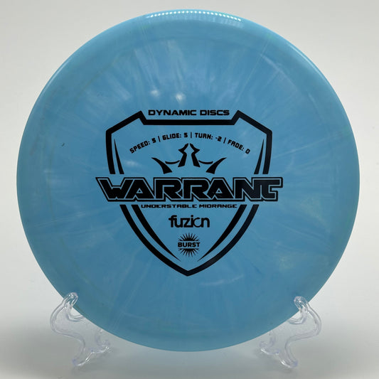 Dynamic Discs Warrant | Fuzion Burst