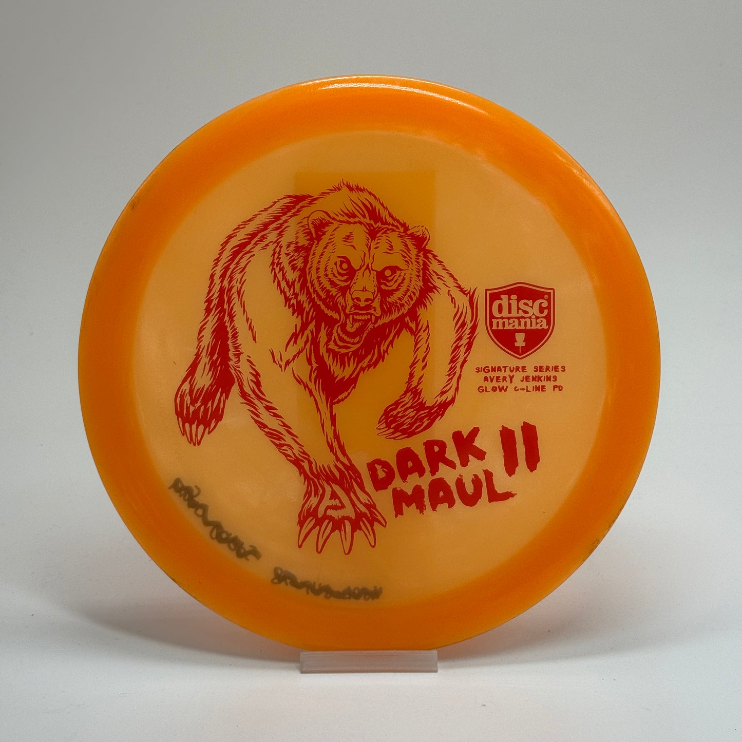 Used | Discmania Dark Maul 2 | Glow C-Line | Avery Jenkins PD Signature | Innova OOP Embossed