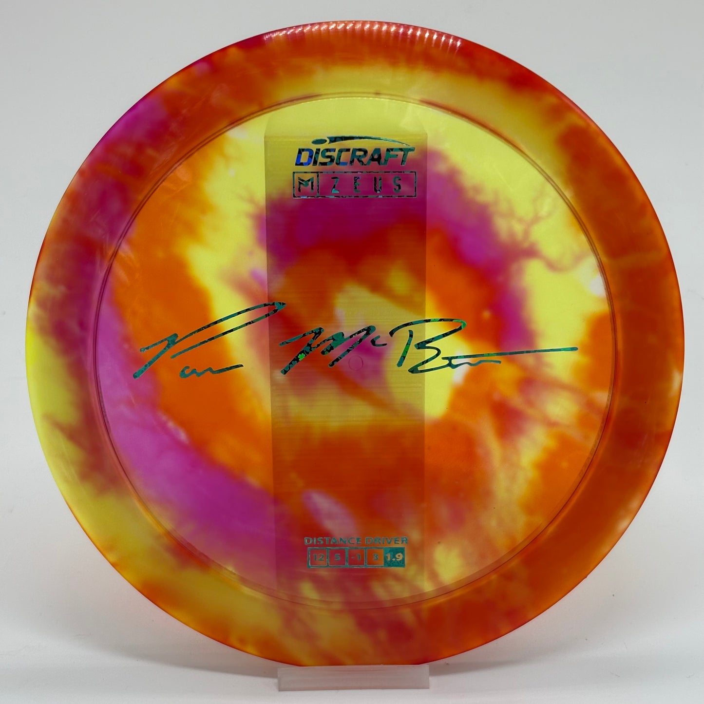 Discraft Zeus | Z Fly Dye | Paul McBeth Line