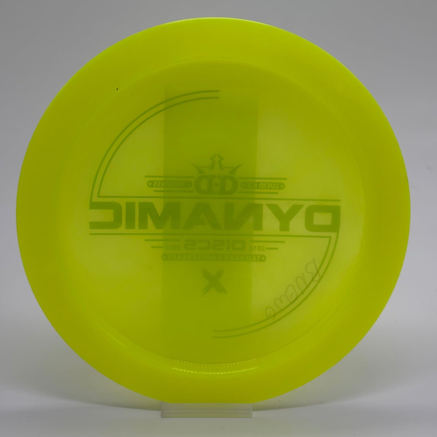 Dynamic Discs Trespass | Lucid Ice | Ten-Year Anniversary 2022