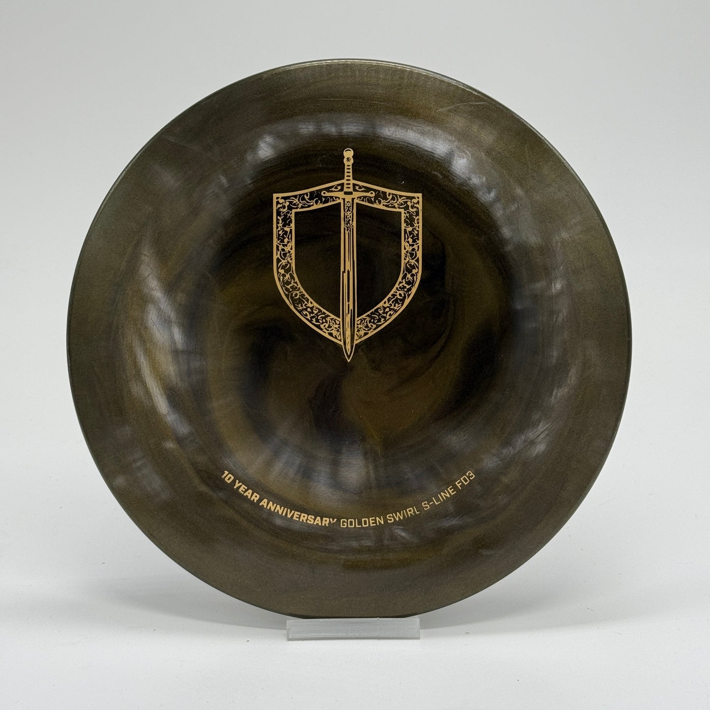 Used | Discmania FD3 | Golden Swirl S-Line | 10 Year Anniversary
