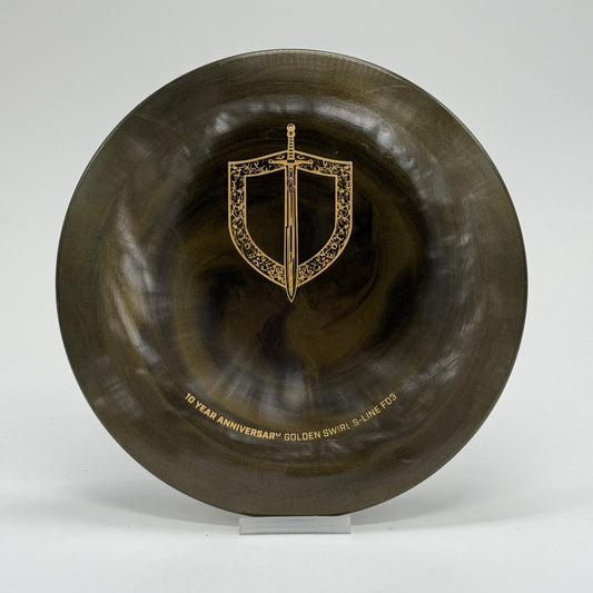 Used | Discmania FD3 | Golden Swirl S-Line | 10 Year Anniversary