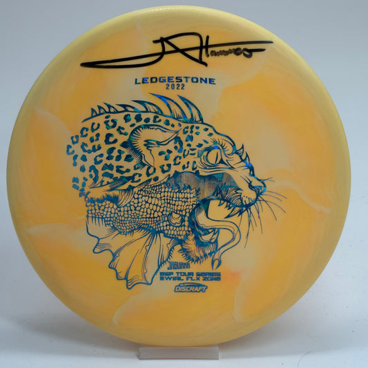 Discraft Zone | ESP Swirl FLX | 2022 Ledgestone Edition Jaguana Adam Hammes Signed