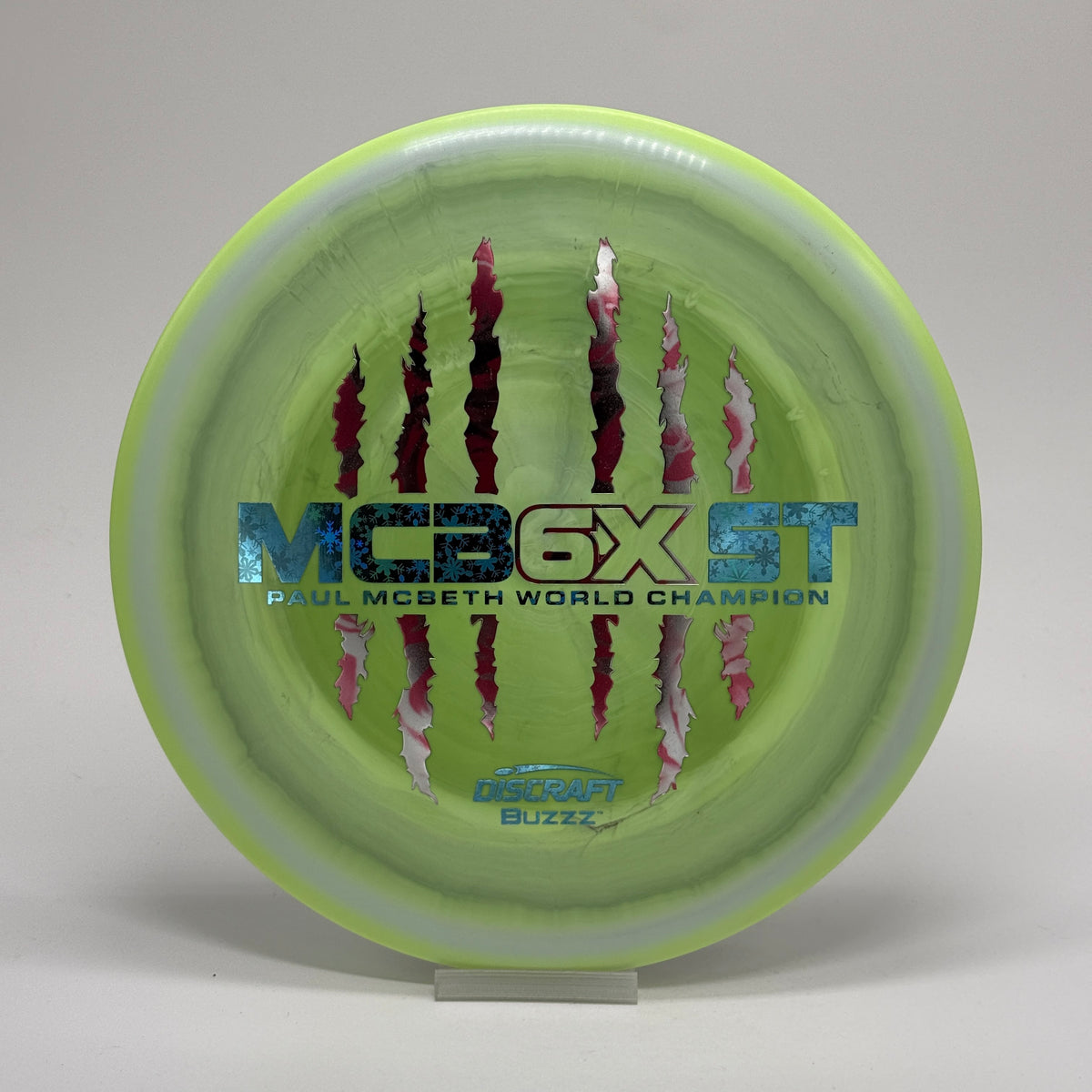 Used | Discraft Buzzz | ESP | MCB6XST Paul McBeth 6x World Champion 6 Claw