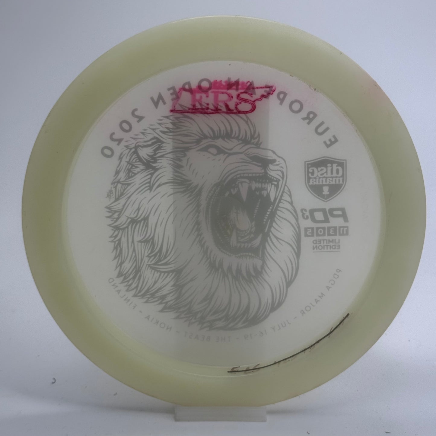 Discmania PD3 | Glow C-Line | 2020 European Open | Innova OOP