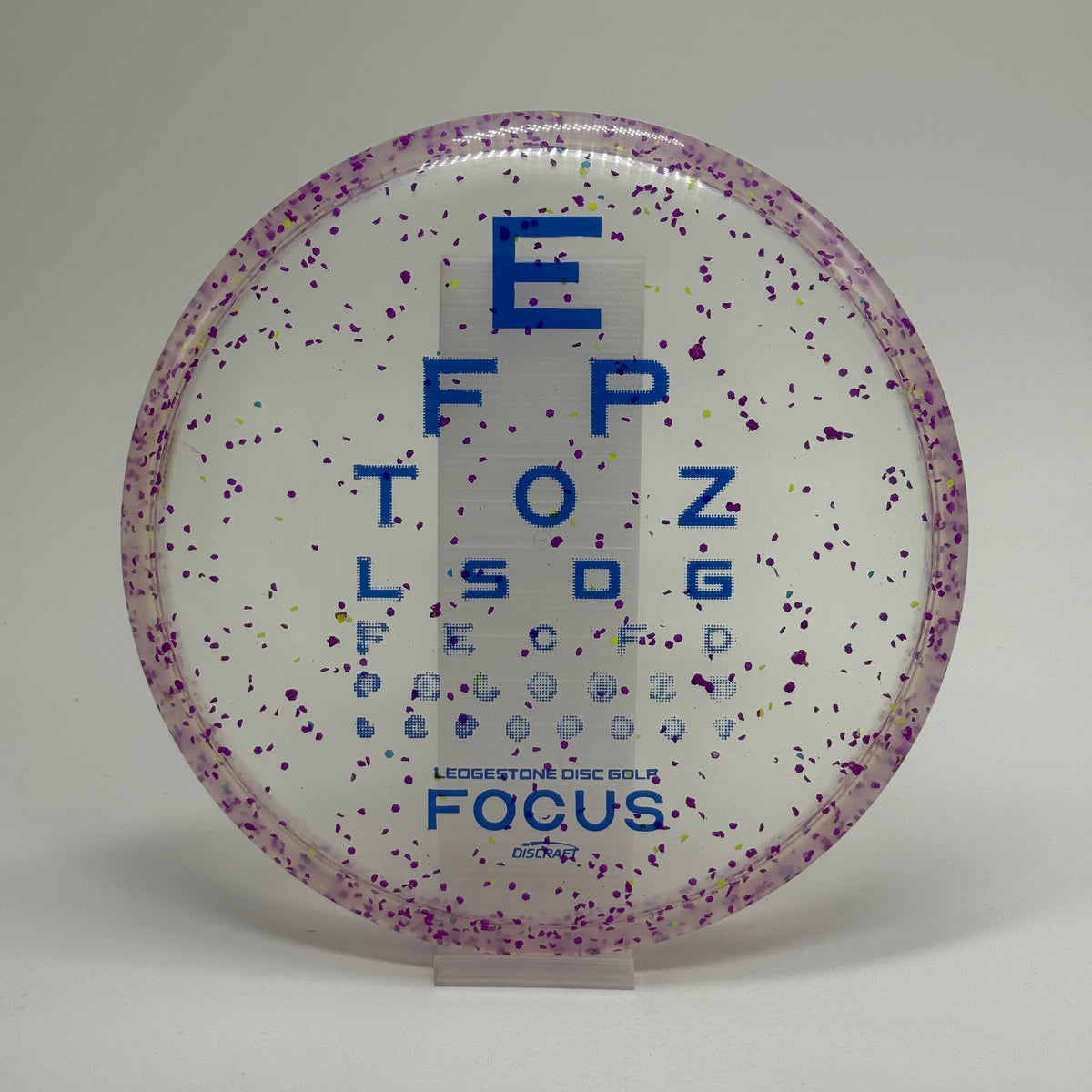 Used | Discraft Focus | CryZtal FLX Confetti | Legdestone 2026 Edition