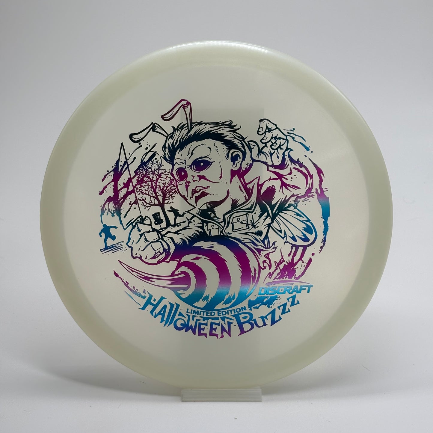 Discraft Buzzz | Z Glo | Halloween 2017 Michael Myers