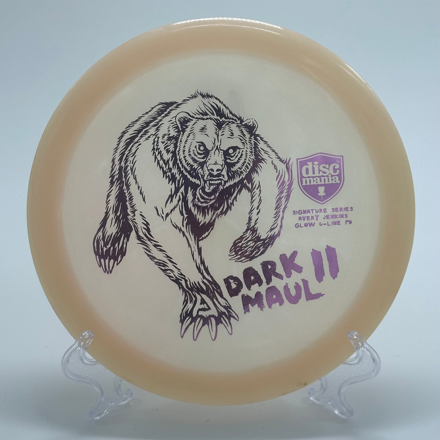 Discmania Dark Maul 2 | Avery Jenkins Glow C-Line PD Signature Series (Innova OOP)