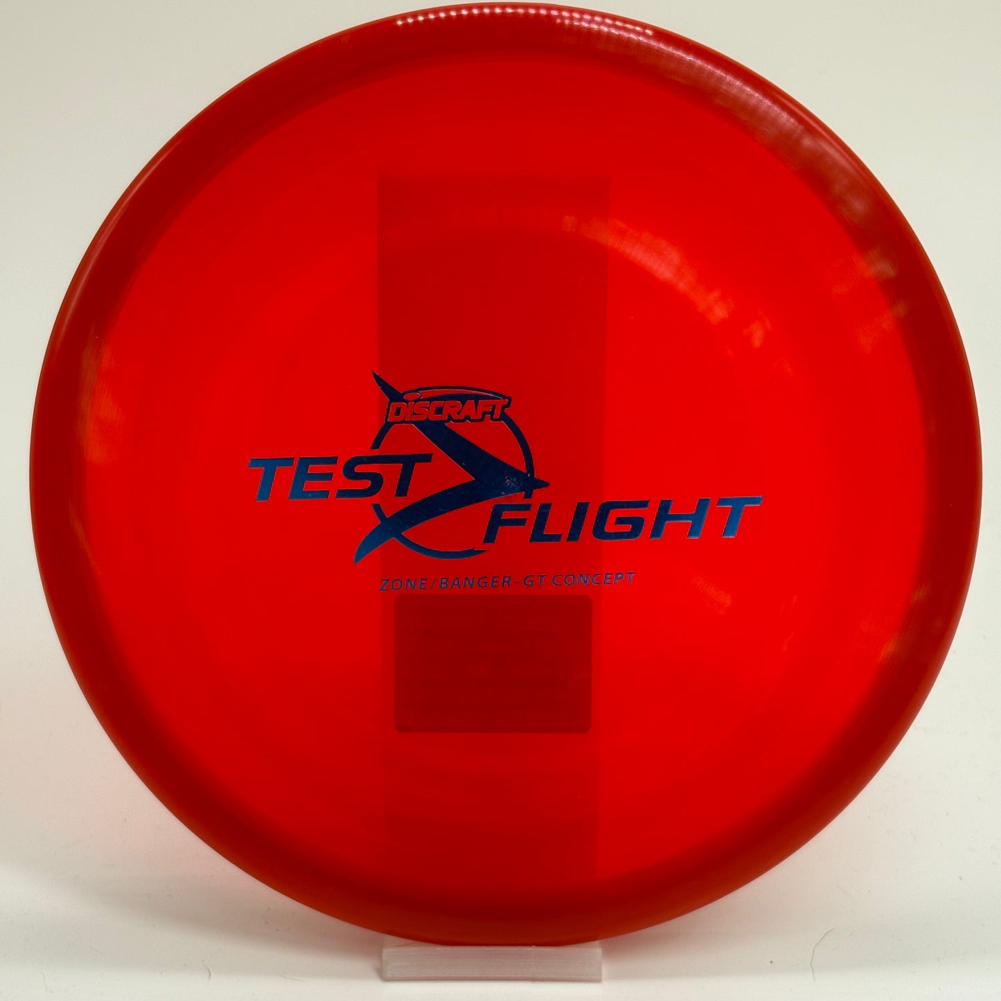 Discraft Zone GT | Z Test Flight Banger Top Concept