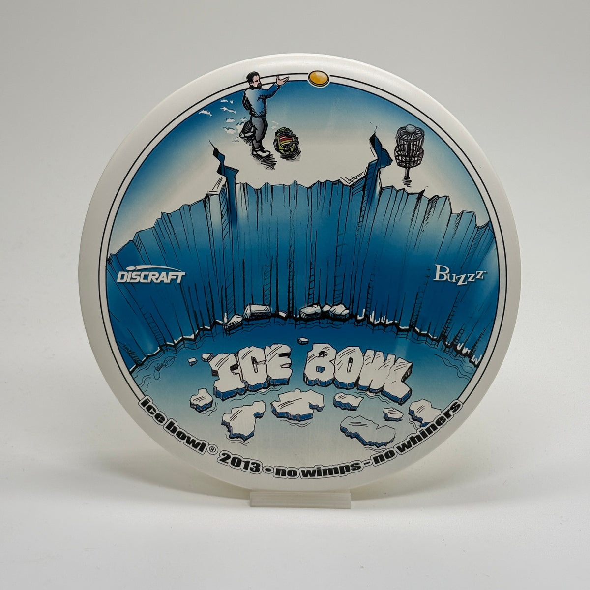 Used | Discraft Buzzz | SuperColor ESP | 2013 Ice Bowl No Whimps No Whiners