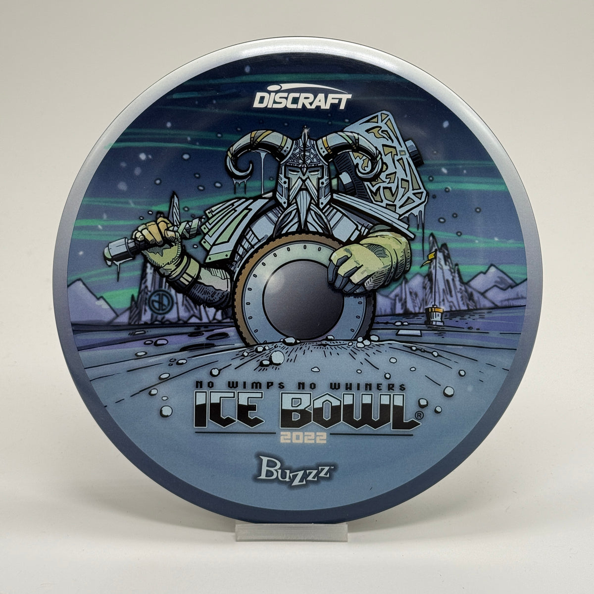 Used | Discraft Buzzz | SuperColor ESP | 2022 Ice Bowl No Whimps No Whiners