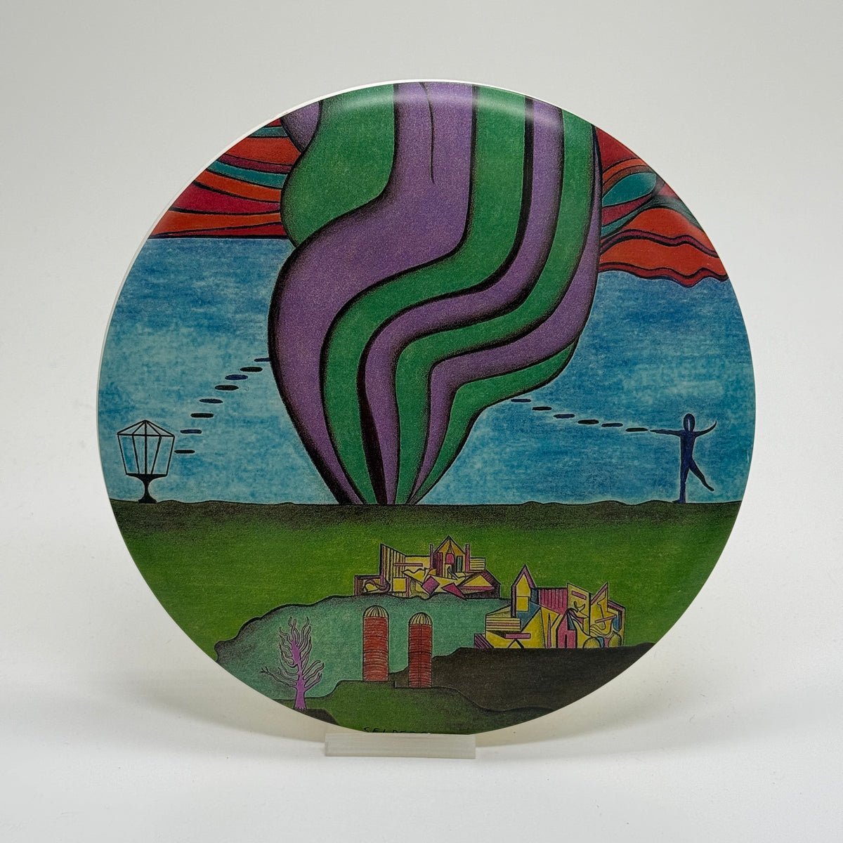 Used | Discraft Buzzz | SuperColor ESP | Tornado Scapes Art by Shawn Selders #35 Take the Air