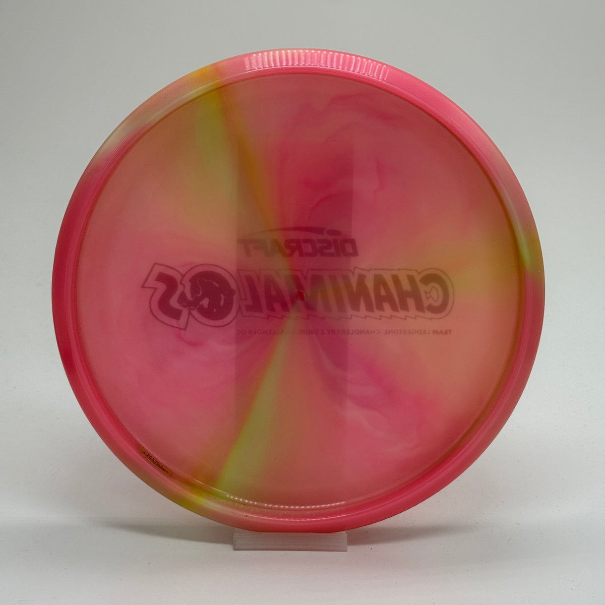 Used | Discraft Challenger OS | Z Swirl | Chanimal Chandler Fry Team Ledgestone